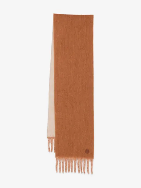 Moncler fringed scarf