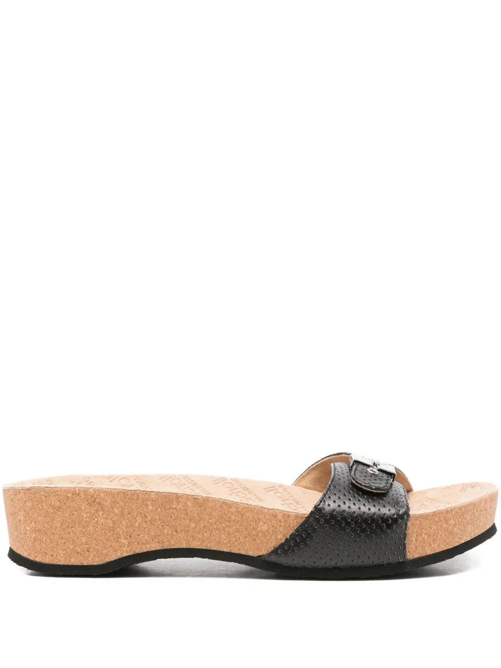 Balenciaga 40mm School platform sandals Black