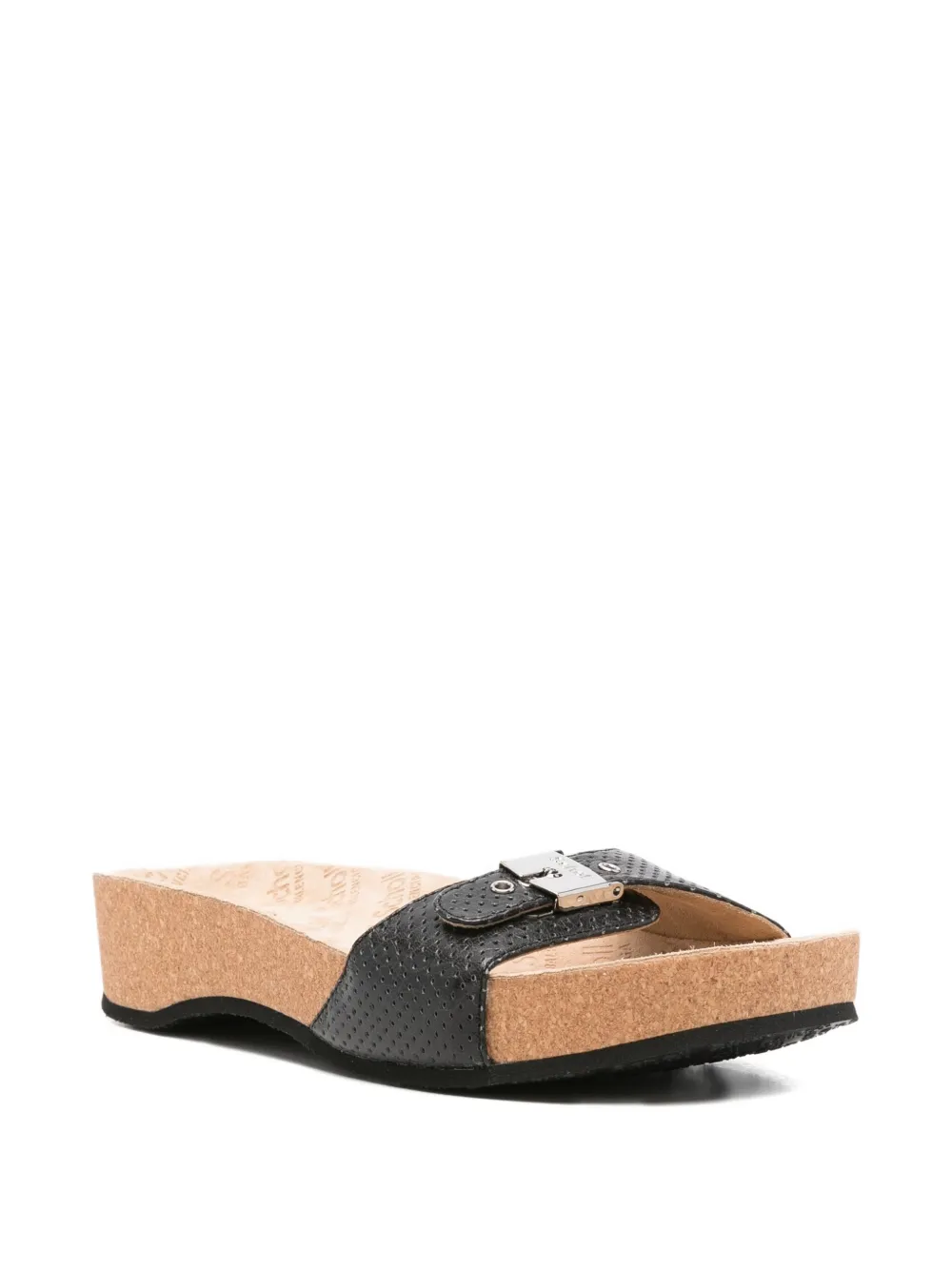 Balenciaga 40mm School platform sandals Zwart