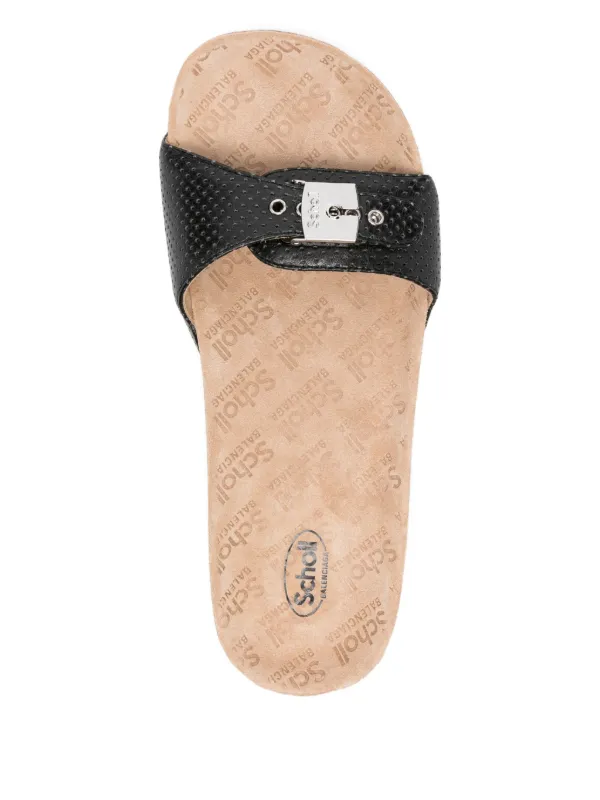 Balenciaga x Scholl L030 プラットフォーム サンダル | ブラック