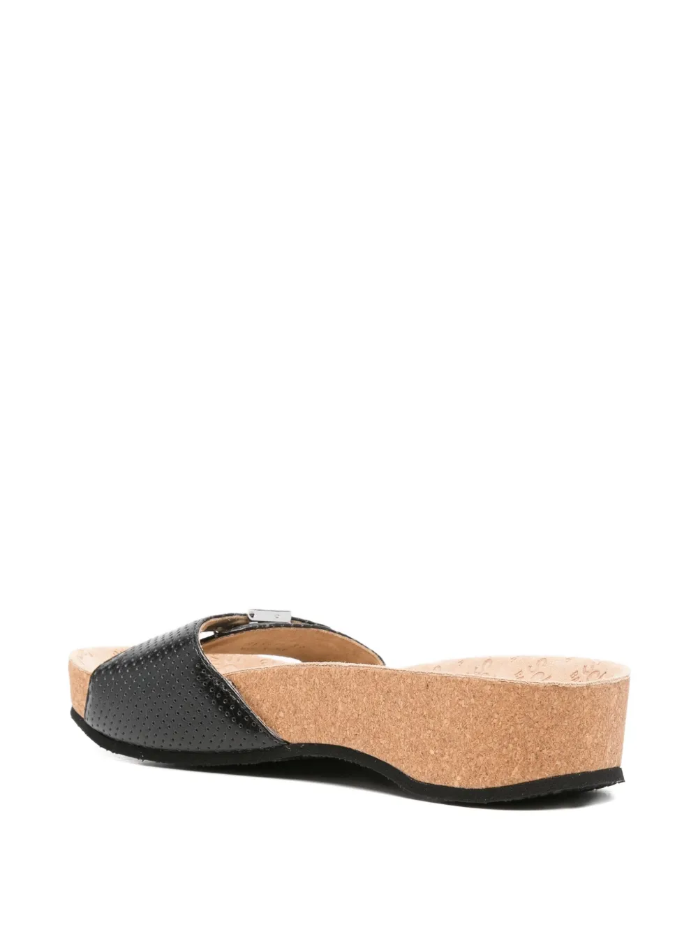 Balenciaga 40mm School platform sandals Zwart
