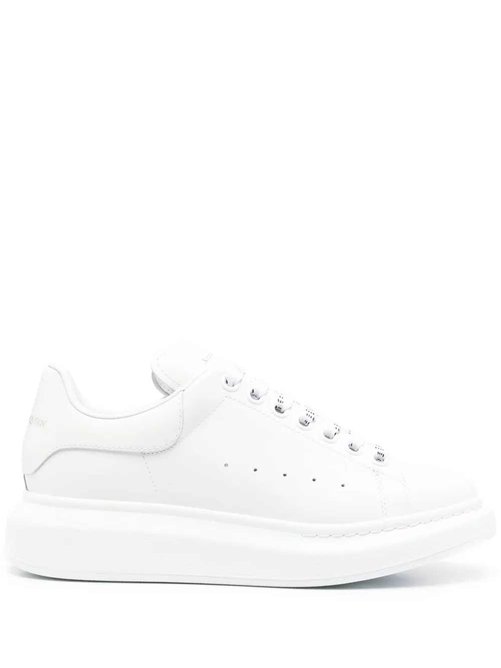 Alexander McQueen leather sneakers White