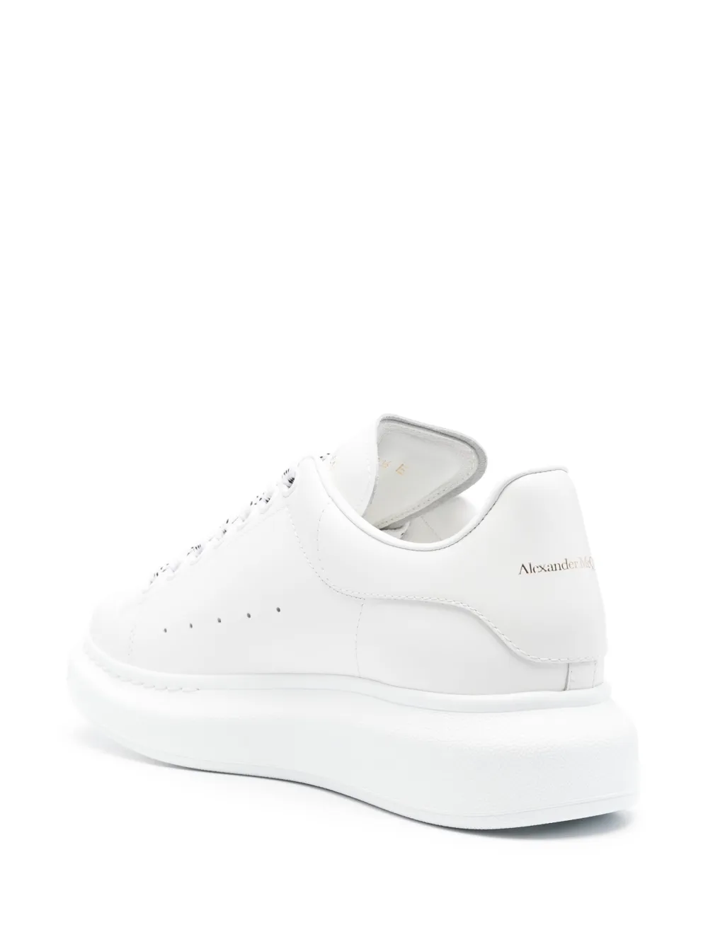 Alexander McQueen leather sneakers White