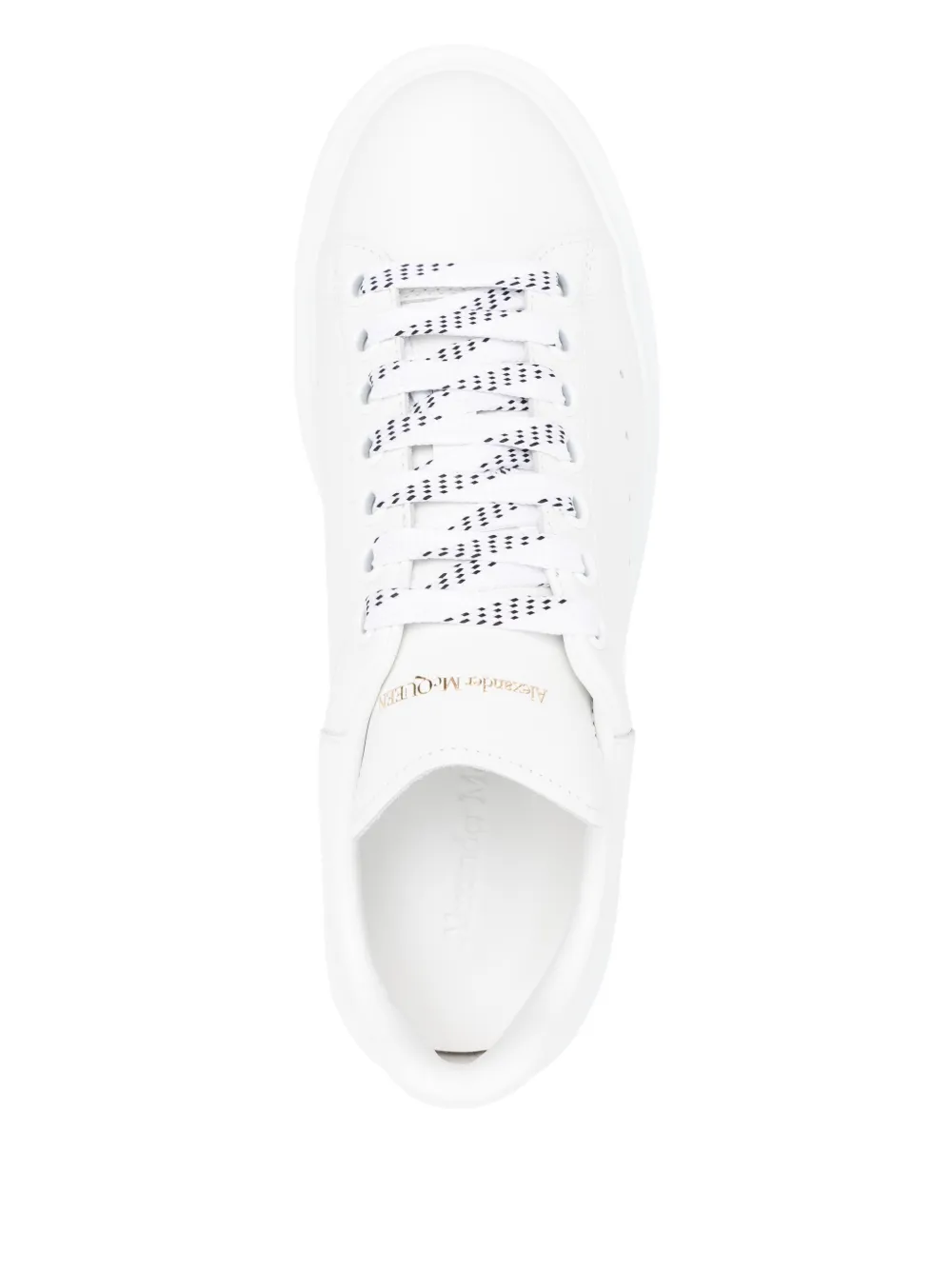 Alexander McQueen leather sneakers White