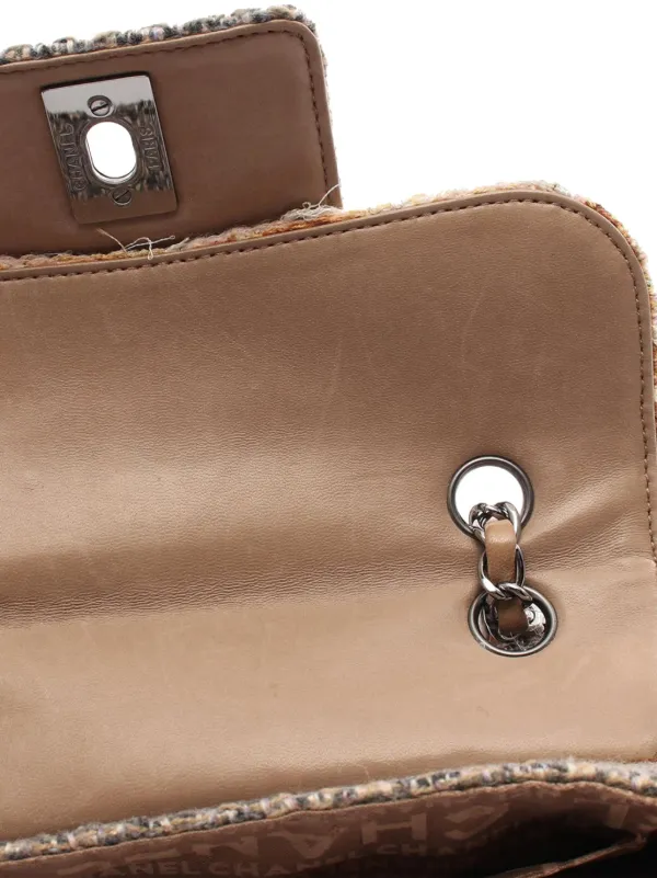 CHANEL Pre-Owned 2004-2005 Small Tweed Fantasy Flap Shoulder Bag