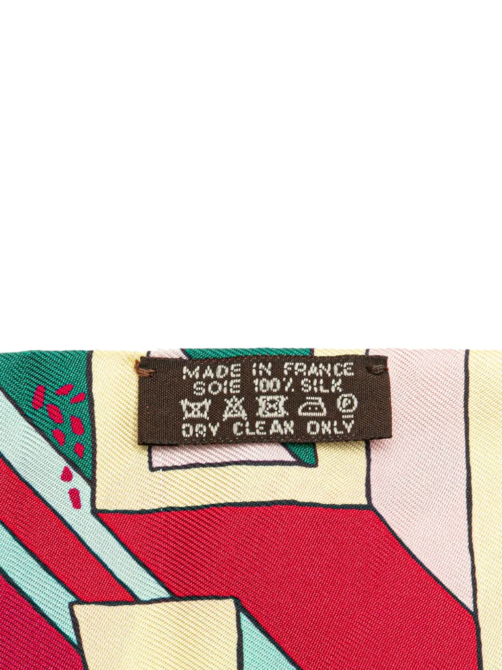 Pre-owned Hermes 20th Century On A Summer Day Silk Twilly Scarf Scarves In Pink
