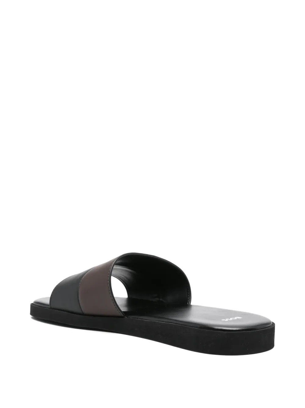 BOSS logo-de ed slides Black