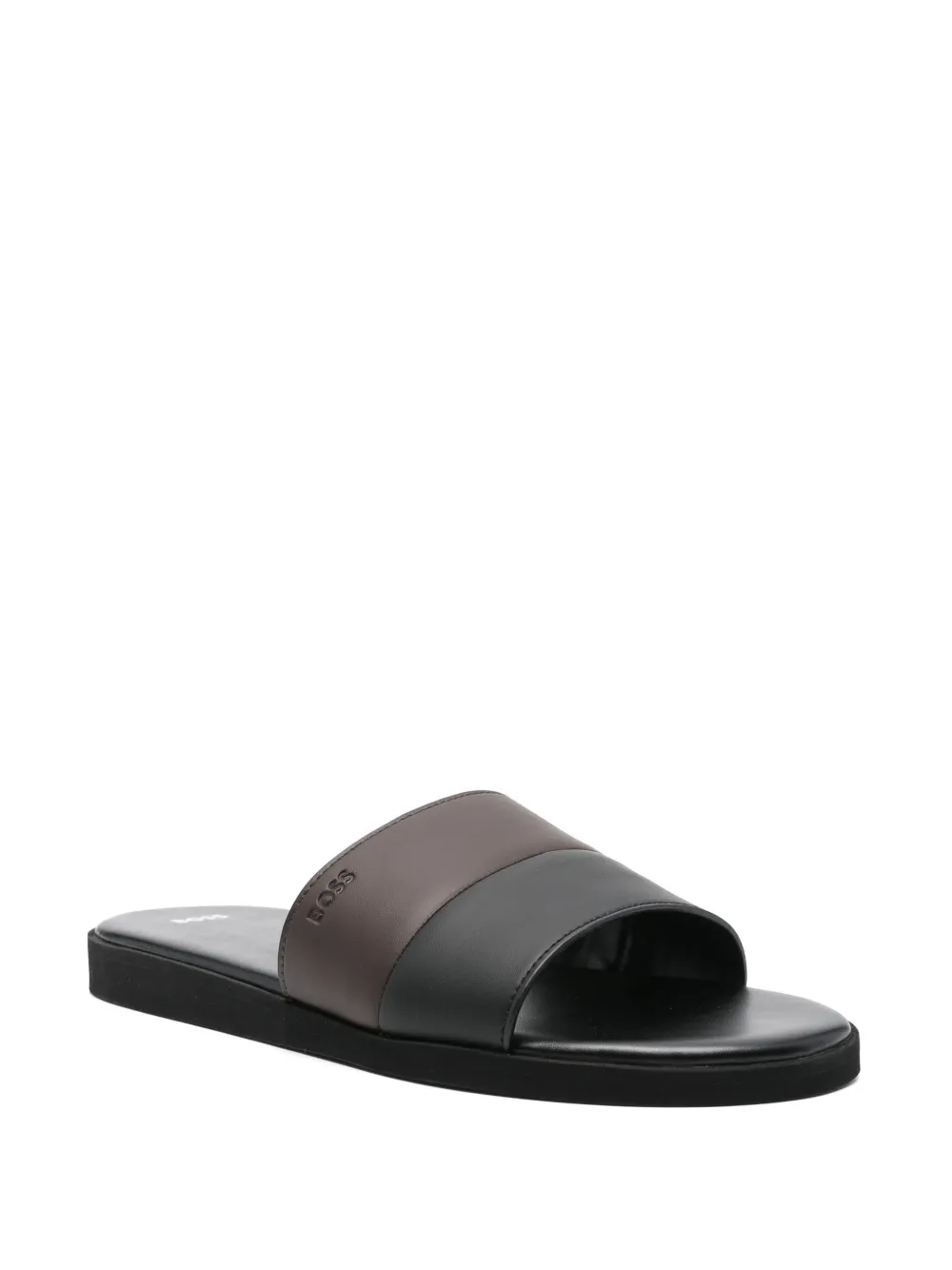 BOSS logo-debossed slides | Image 2