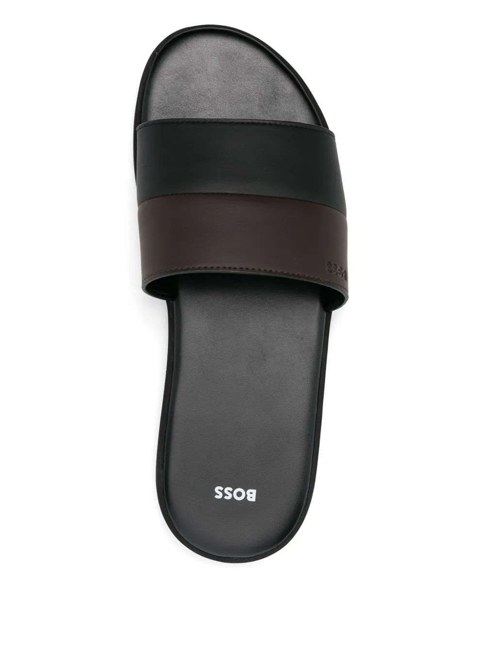 BOSS logo-de ed slides Black