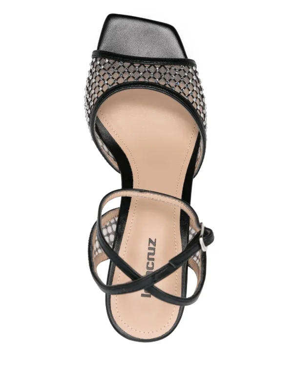 Lola Cruz 65mm Carmen Sandals Black FARFETCH IN