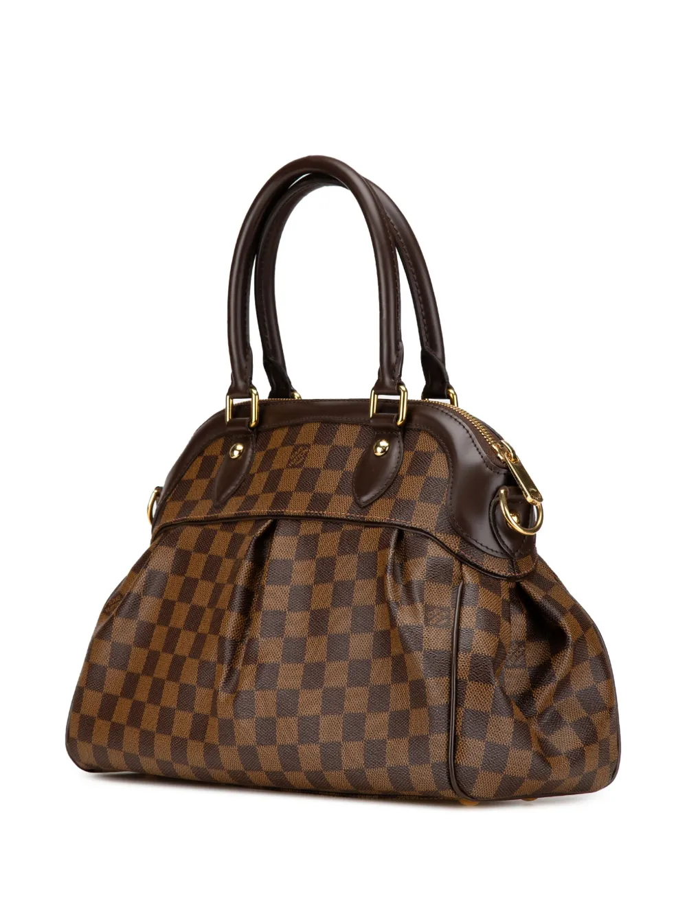 Louis Vuitton Pre-Owned Borsa a tracolla Trevi PM in tela Damier Ebène 2014 | Pre-owned | Image 2