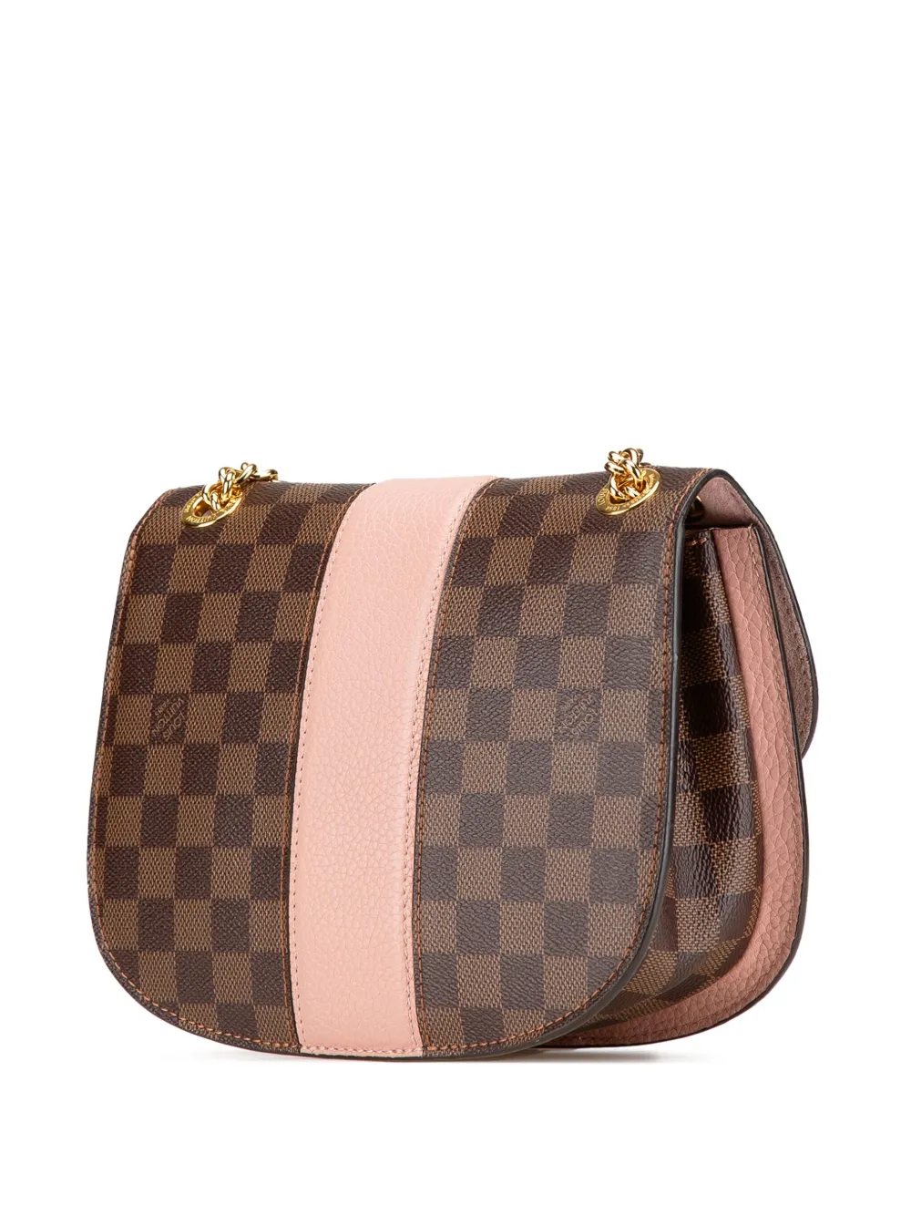 Louis Vuitton Pre-Owned 2018 Damier Ebene Cuir Taurillon Wight shoulder bag | Pre-Owned | Image 2