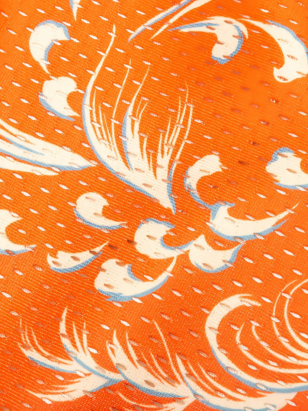 John Elliott Mesh-panel Printed Shorts In Orange