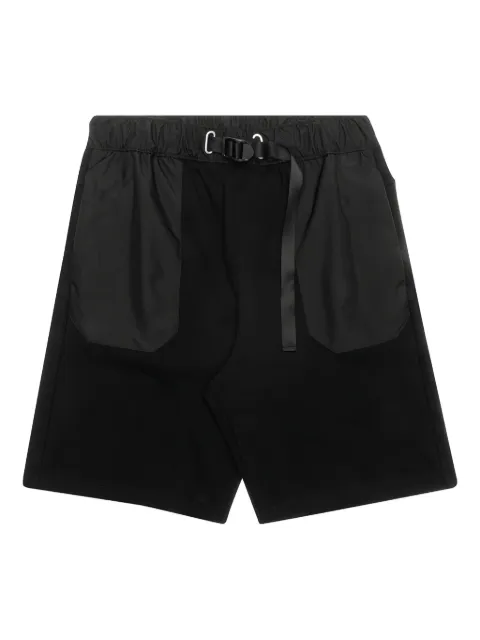 John Elliott buckle-fastening panelled shorts