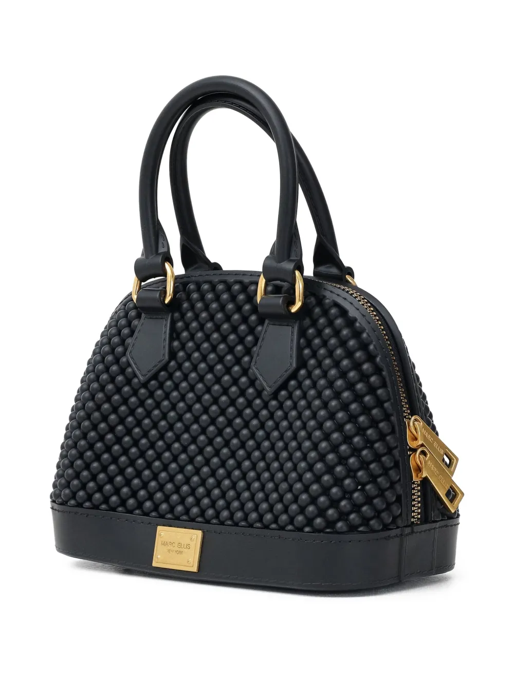 Marc Ellis Xs Flat Ball Tote Bag In Black