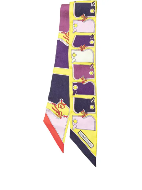 Hermès Pre-Owned 1990-2024 Camails Silk Twilly Scarf scarves