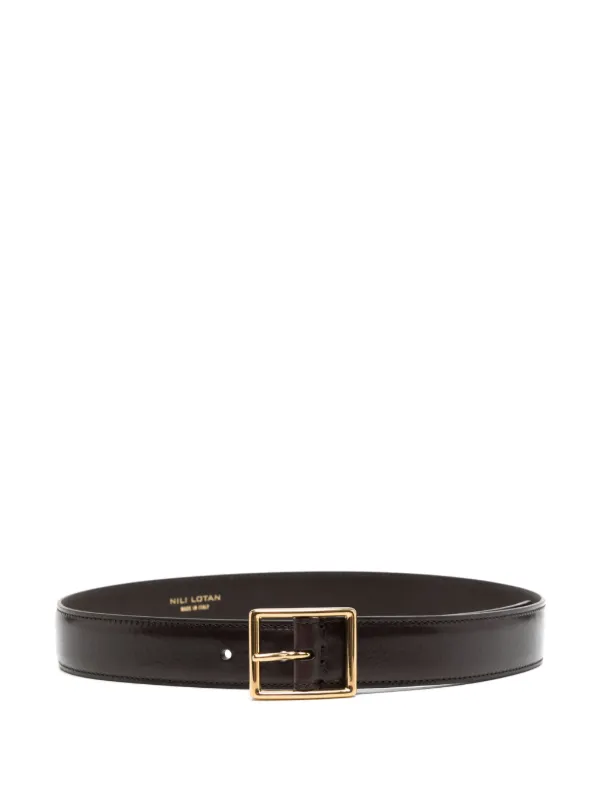 Nili Lotan Gabriele Belt in Brown