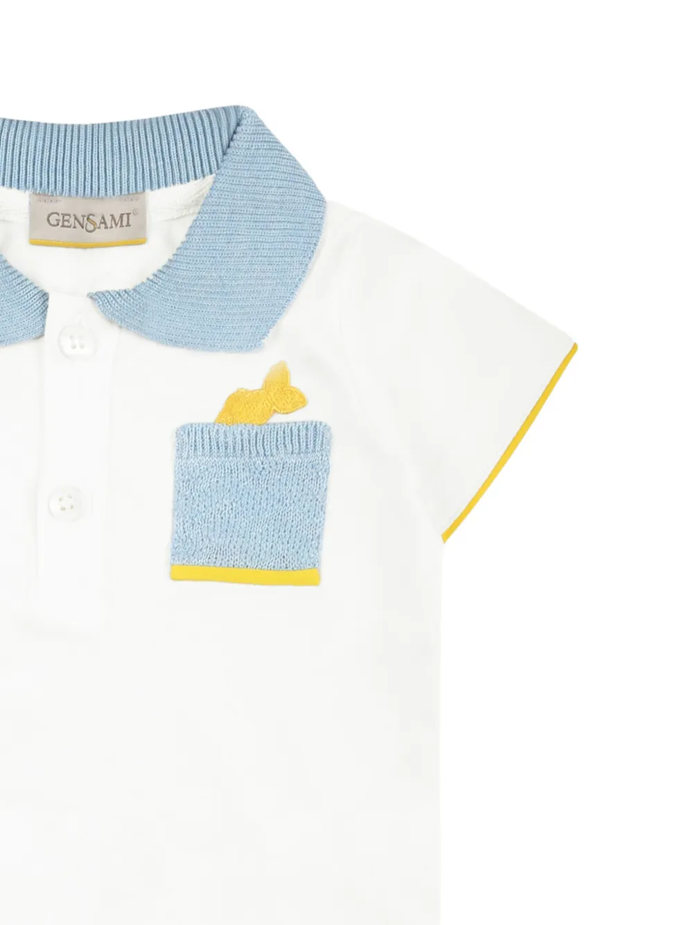 Gensami kids Gebreide romper Wit