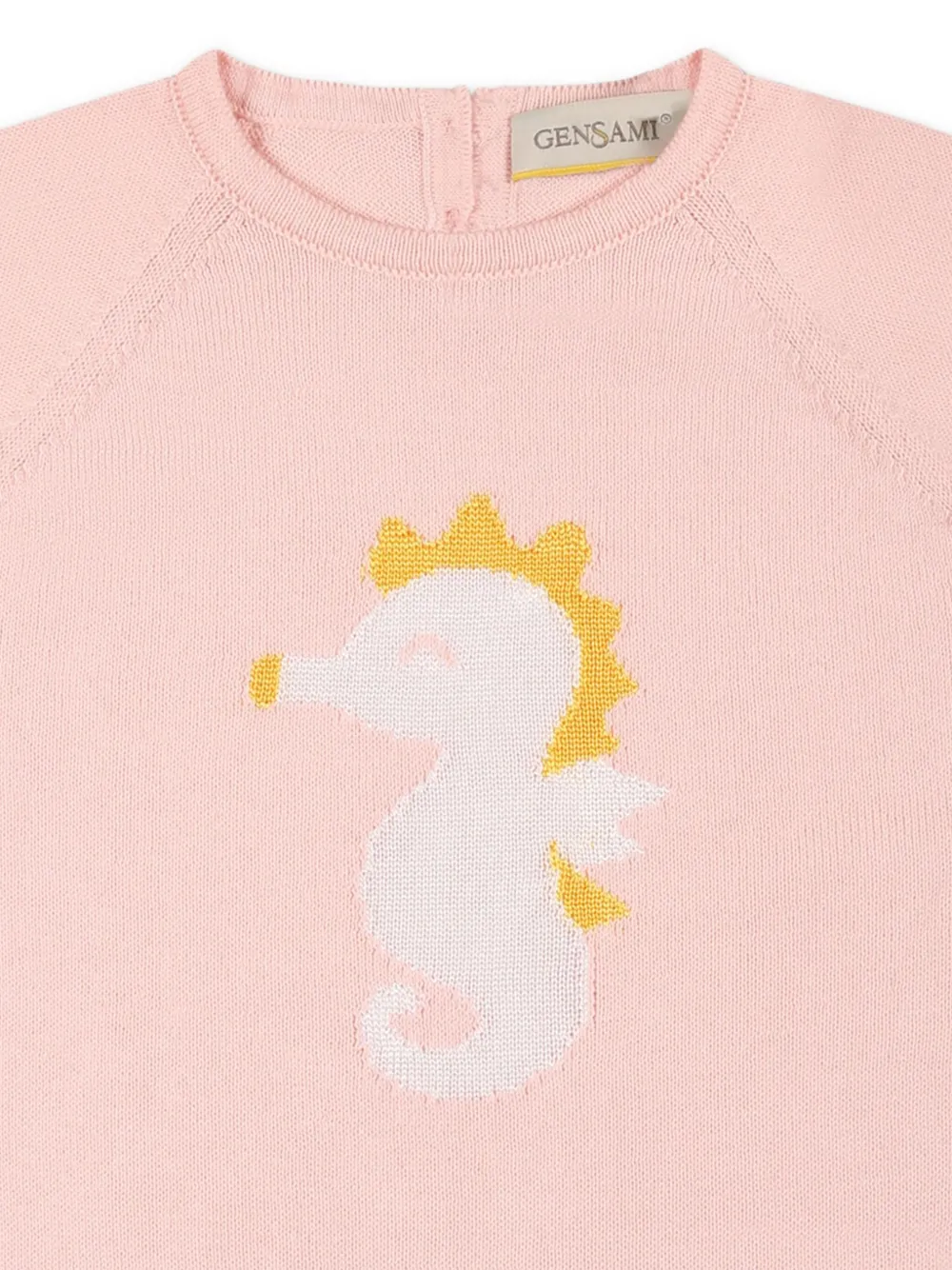 Gensami kids Intarsia romper Roze