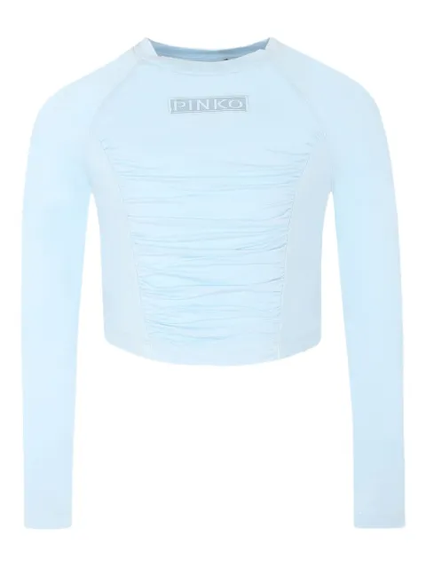 Pinko Kids cropped T-shirt