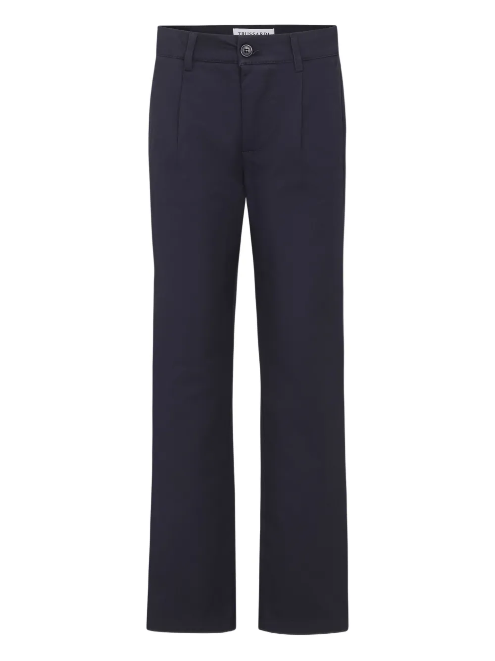 TRUSSARDI JUNIOR logo-embroidered trousers | Blue | Image 1