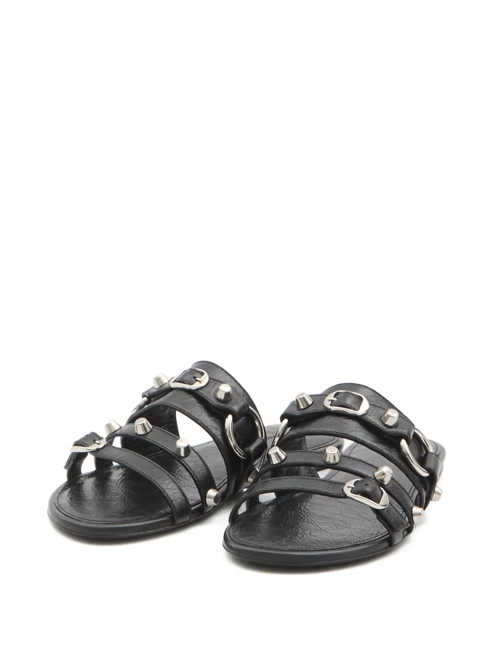 Balenciaga City sandals Black