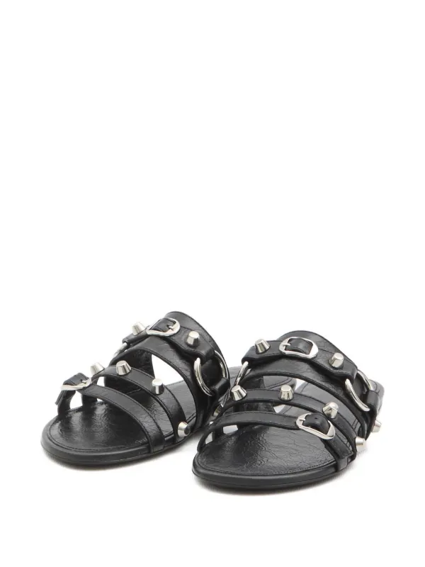 Balenciaga City Sandals | Black | FARFETCH
