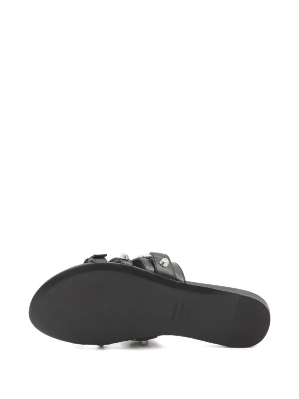 Balenciaga City Sandals | Black | FARFETCH