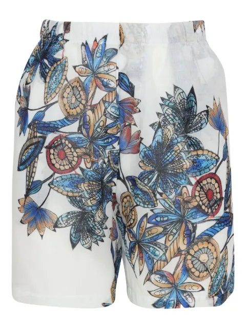 Amir Slama shorts con estampado floral