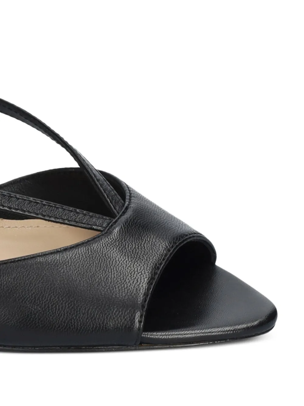 Lola Cruz Leren sandalen Zwart