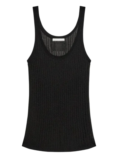 Helmut Lang ribbed-knit tank top