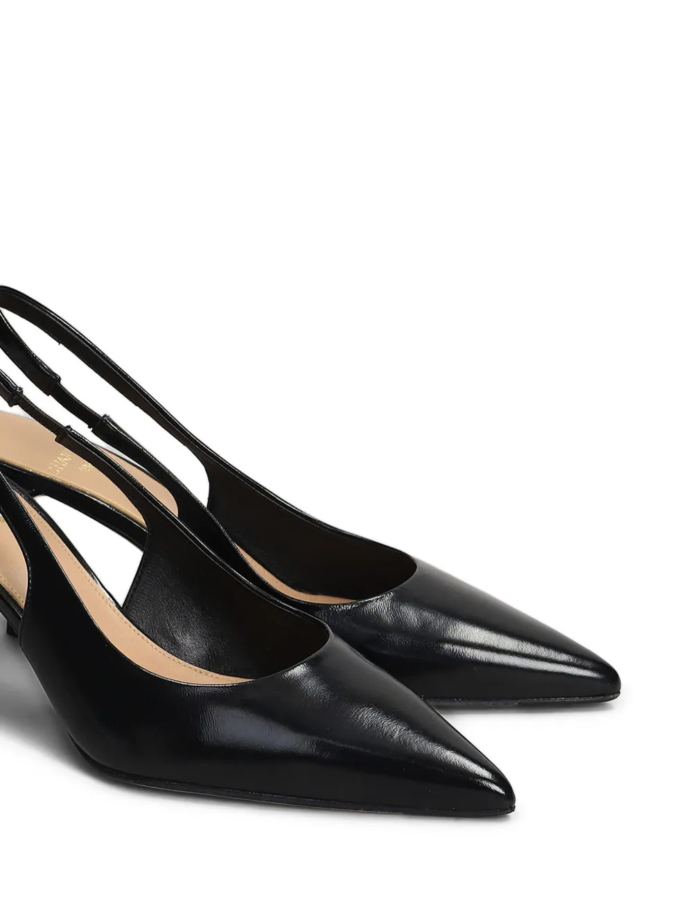 Chantal Leather Pumps In Black