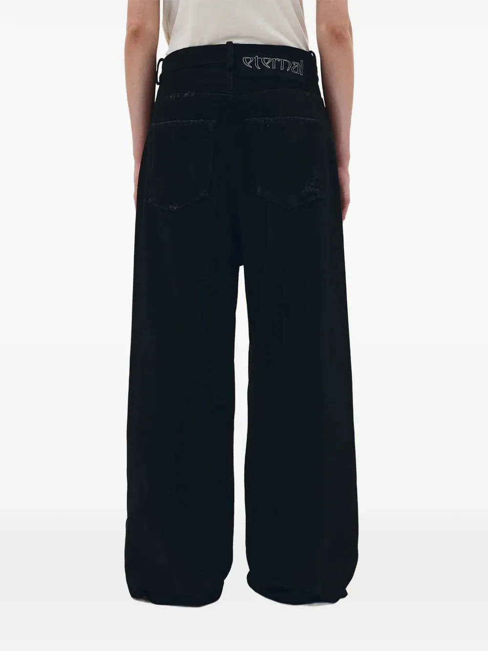 Ann Demeulemeester Polly ジーンズ | ブラック | FARFETCH JP