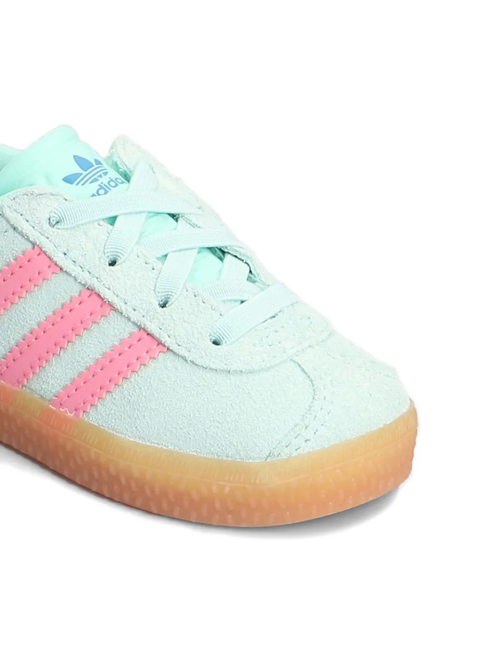 adidas Kids Gazelle suede low-top sneakers Green