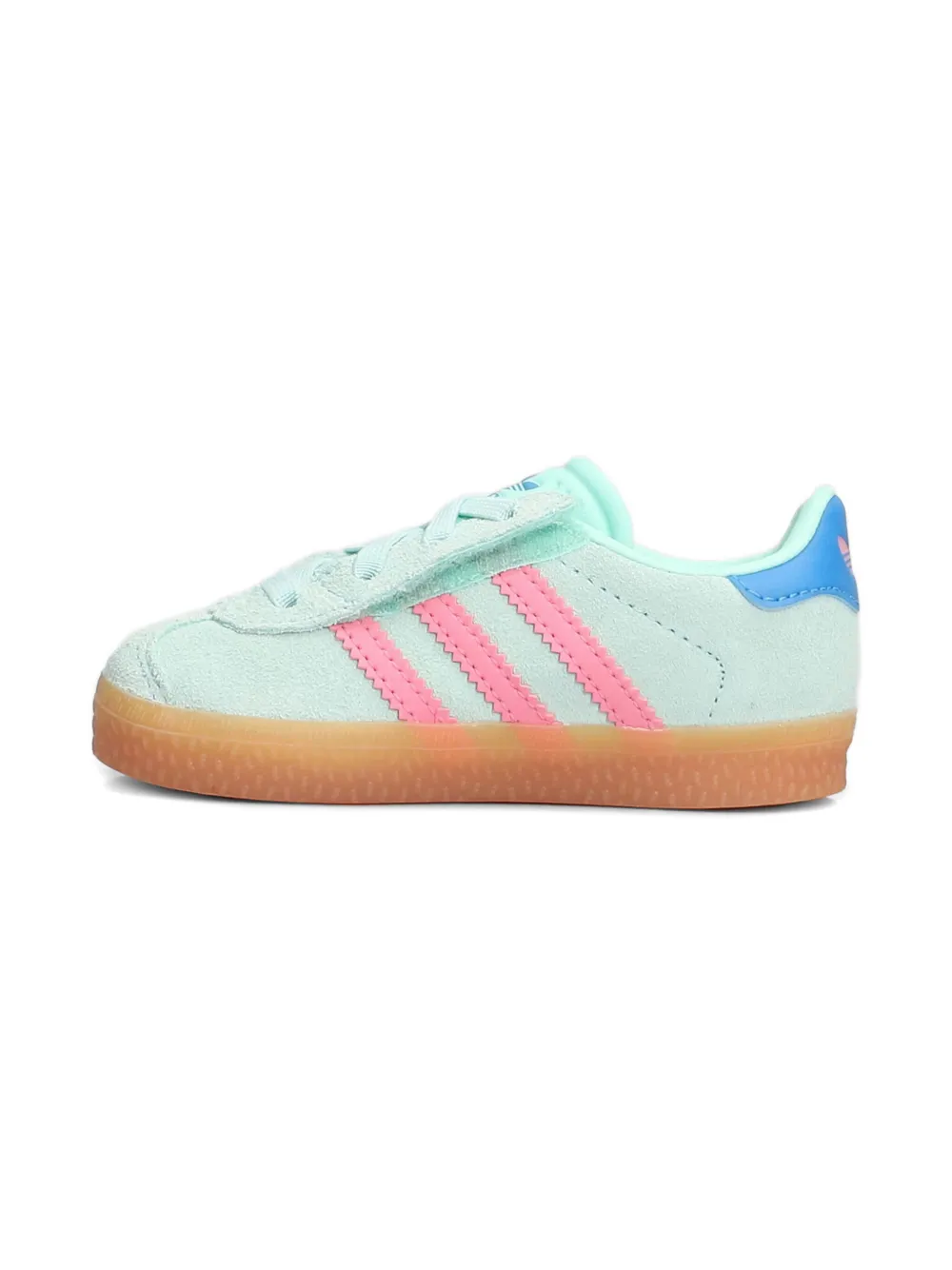 adidas Kids Gazelle suede low-top sneakers Green