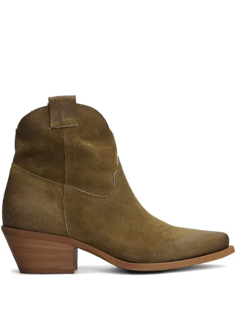Metisse suede ankle boots