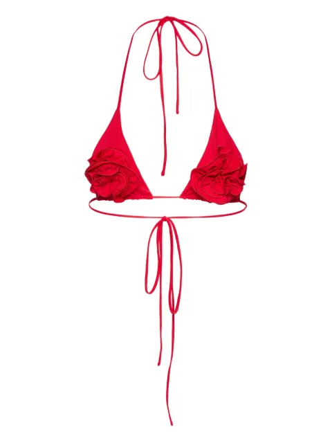 Magda Butrym Floral bikini top 