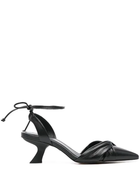 CARRANO 50mm lace-up pumps