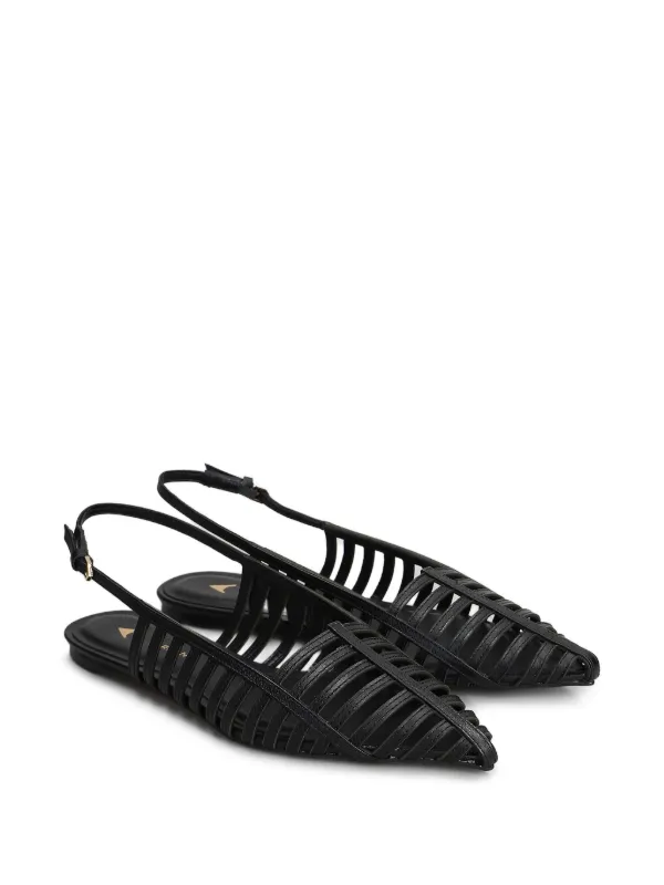 CARRANO レザー サンダル | ブラック | FARFETCH JP