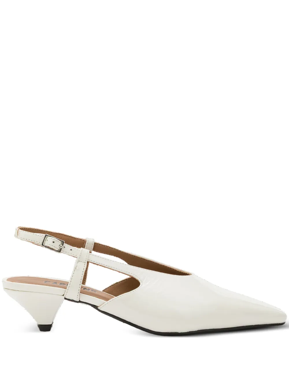 leather slingback pumps