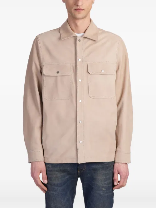 Veste de moto en cuir - Salvatore Santoro - Modalova