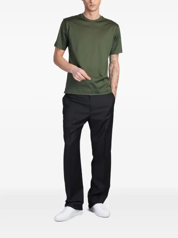 Tシャツ・カットソー TAGLIATORE Men T-shirt Green KEYSPWE2509 VERDE 29609272_58694016_600.jpg