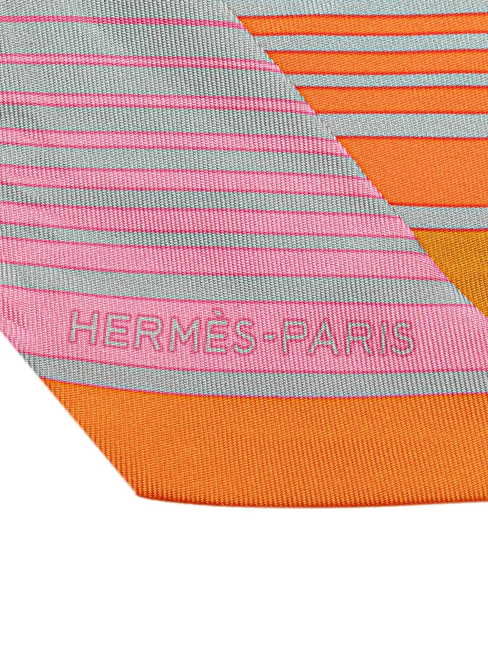 Hermès Pre-Owned foulard Ex-Libris Twilly en soie 20e siècle | Image 2
