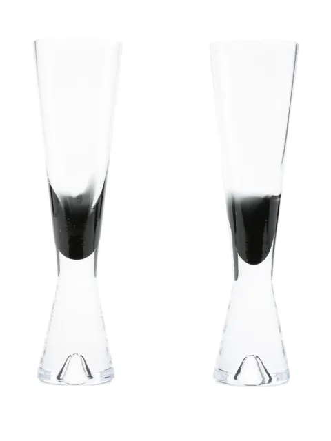 Tom Dixon Tank champagne glasses (set of two)