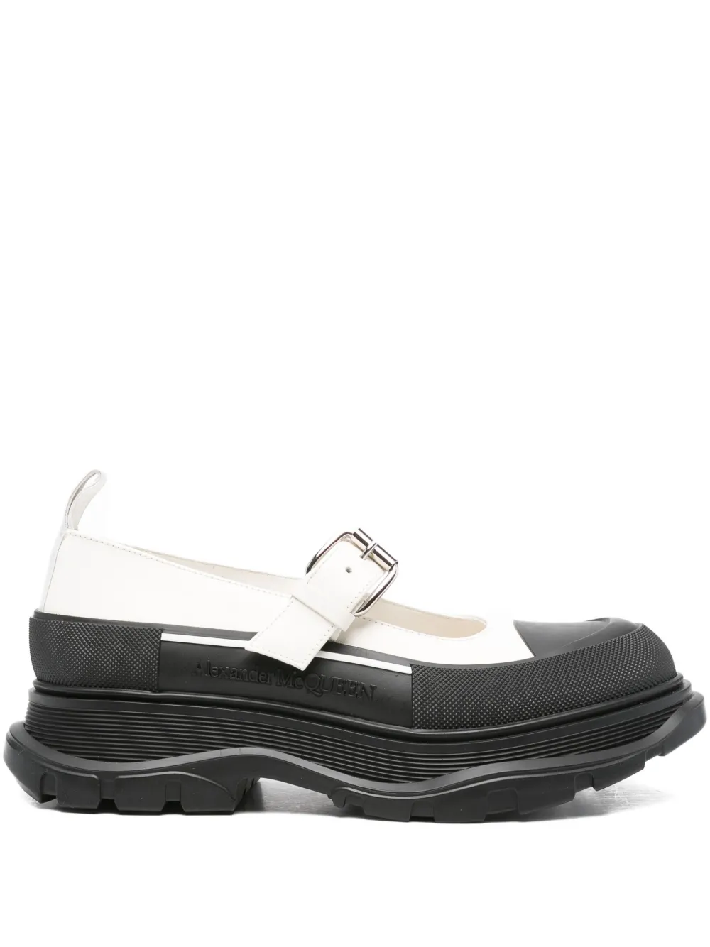 Alexander McQueen 45mm leather pumps White