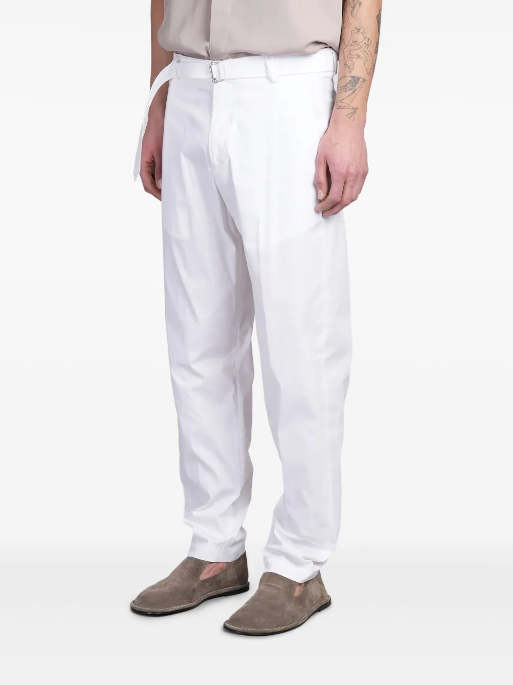 Low Brand Broek Wit