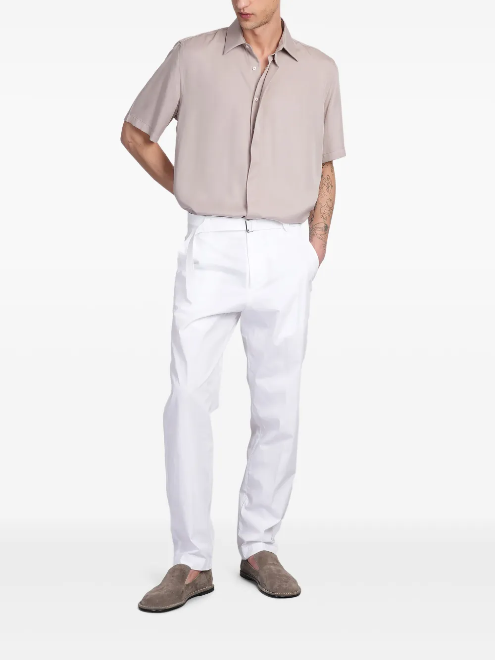 Low Brand Virgil trousers - Wit