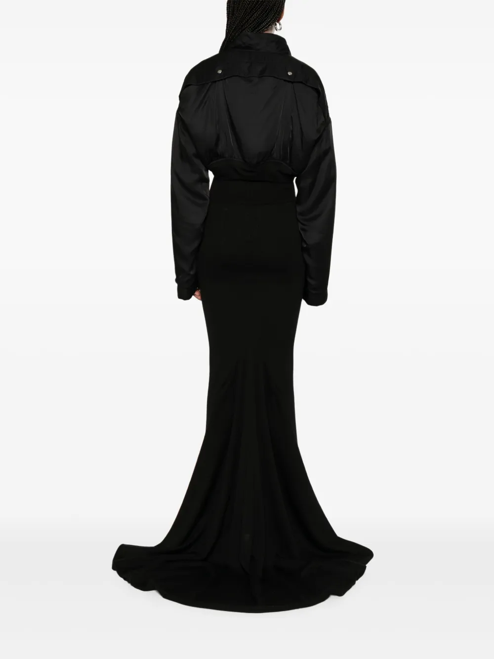 Rick Owens AL maxi-rok Zwart