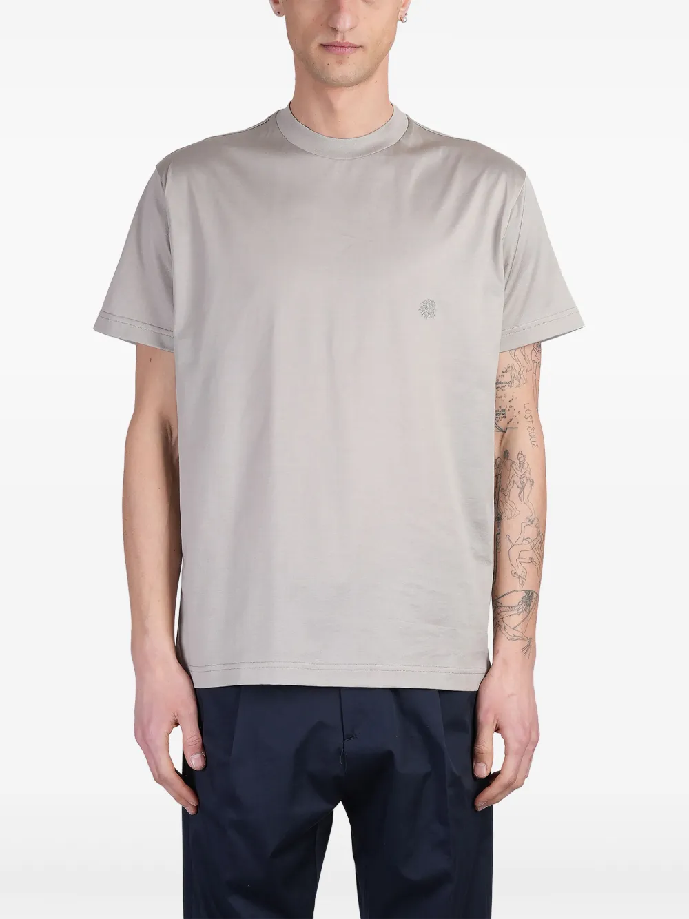Low Brand playera de algodón | gris | Image 1