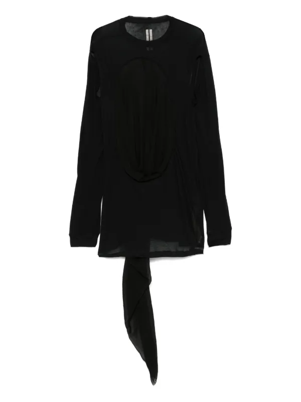 Rick Owens Drain Tシャツ | ブラック | FARFETCH JP